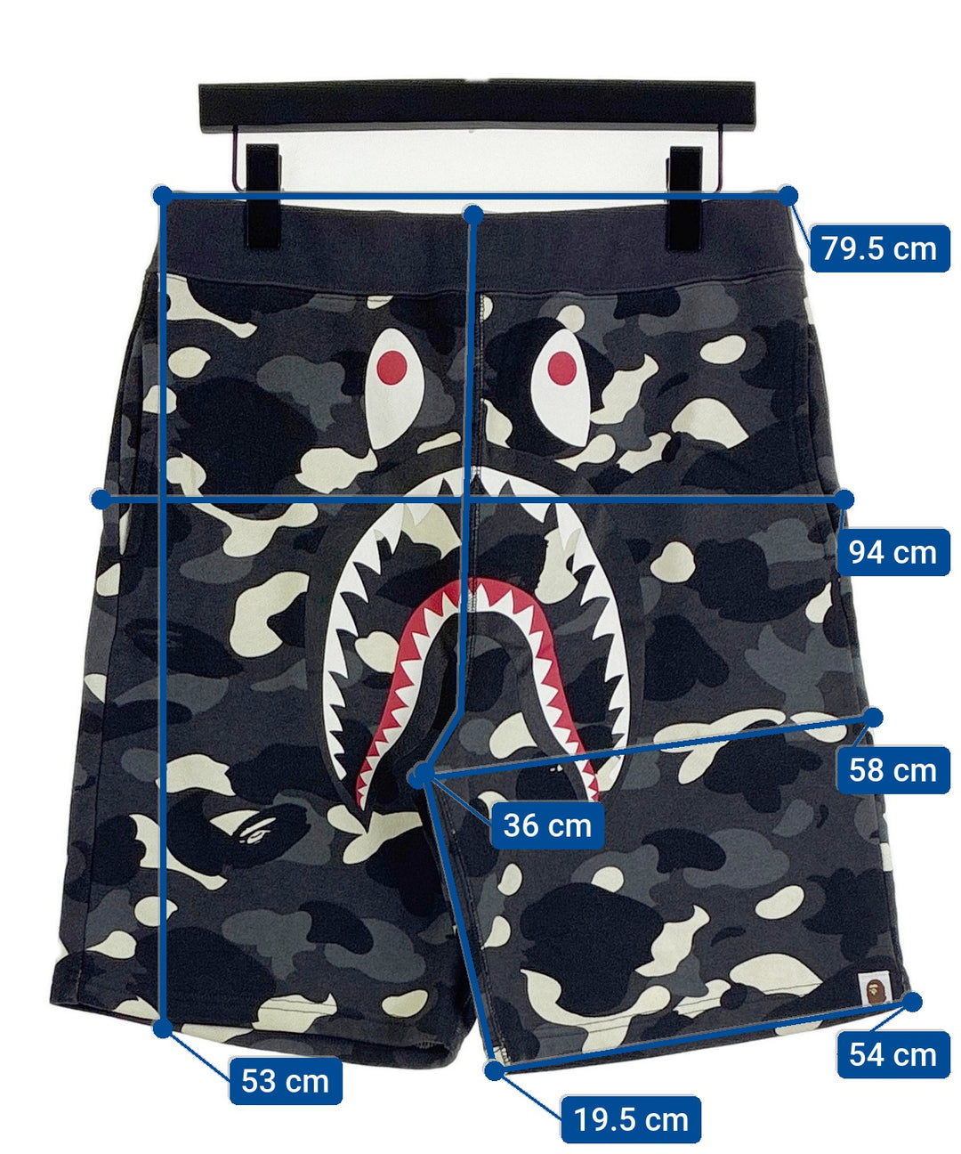 A BATHING APE กางเกงขาสั้น