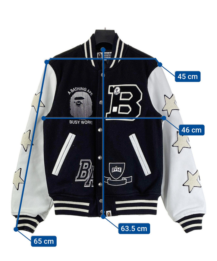A BATHING APE แจ็คเก็ตสนามกีฬา
