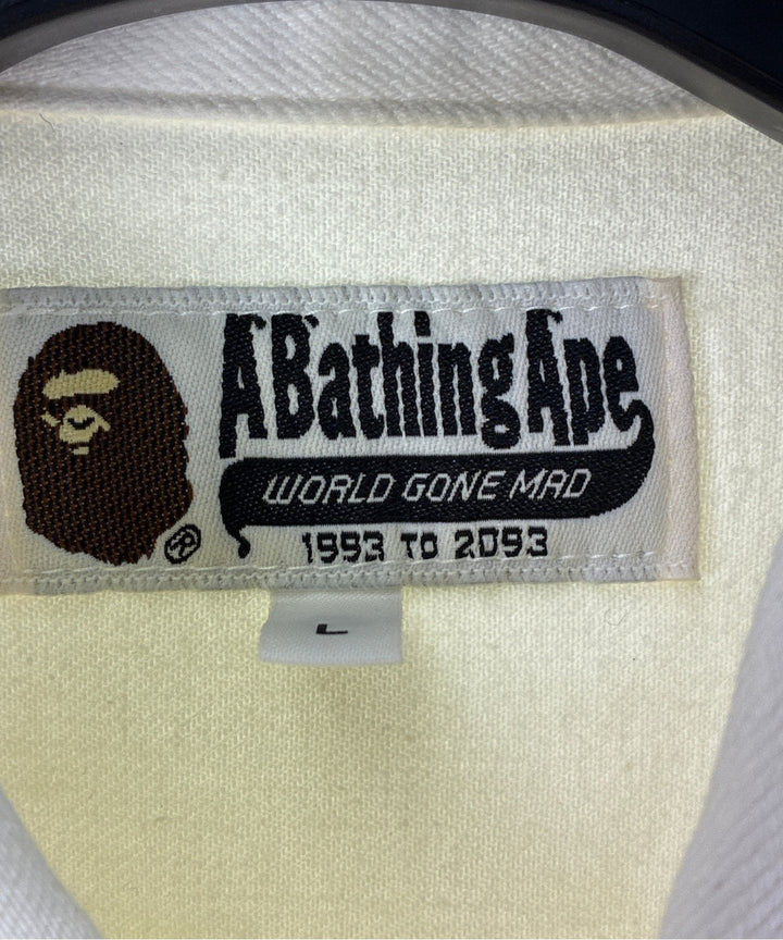 A BATHING APE แจ็คเก็ตยีนส์