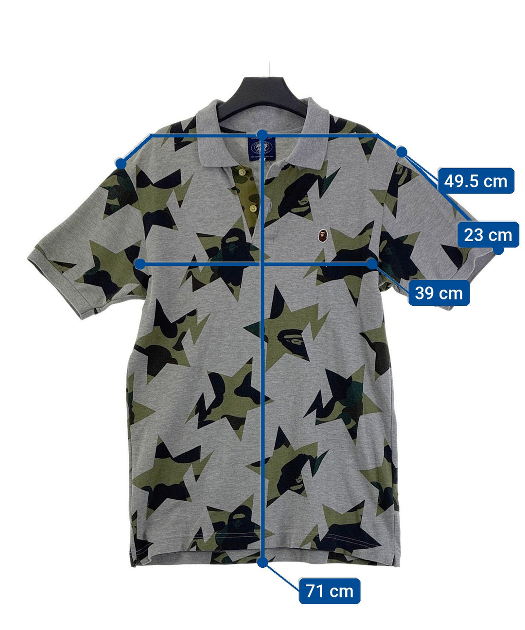 A BATHING APE เสื้อโปโล