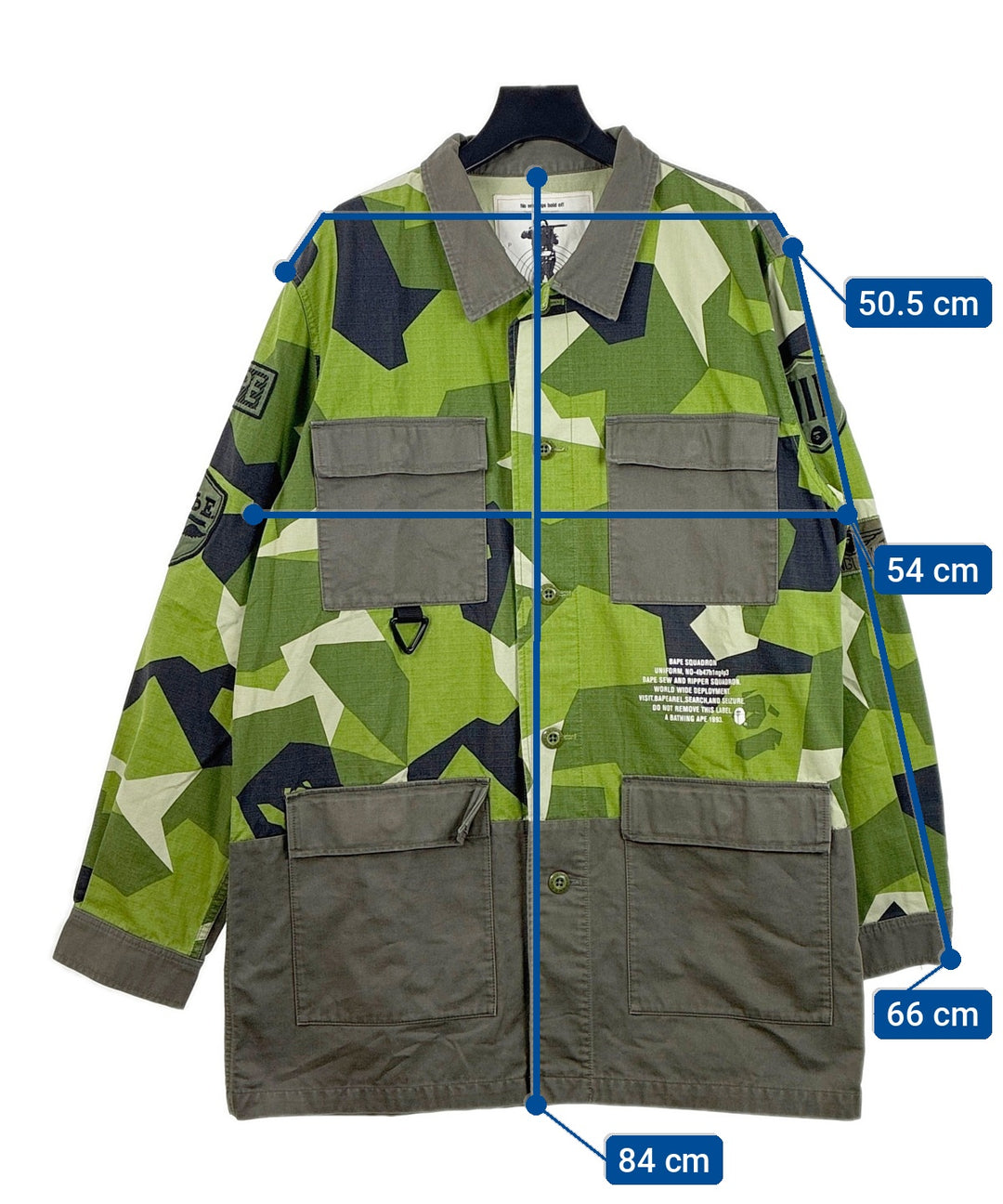 A BATHING APE แจ็คเก็ตทำงาน