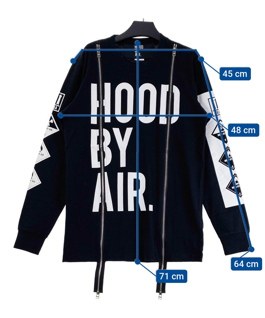 HOOD BY AIR. เสื้อยืด/เสื้อท็อปส์