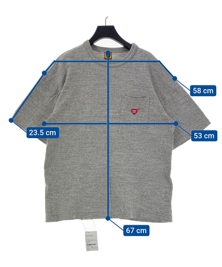 HUMAN MADE เสื้อยืด/เสื้อท็อปส์