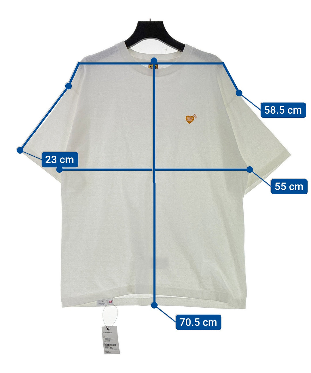 HUMAN MADE เสื้อยืด/เสื้อท็อปส์