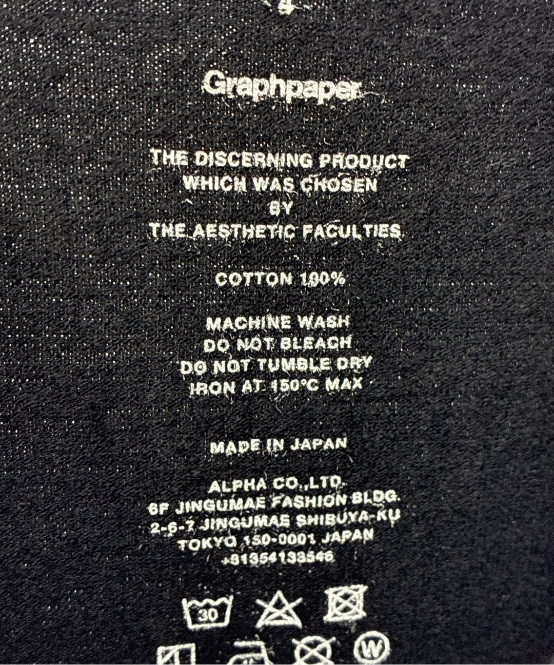 Graphpaper เสื้อยืด/เสื้อท็อปส์