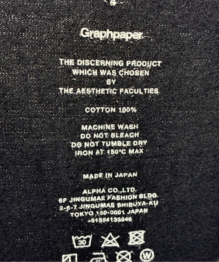 Graphpaper เสื้อยืด/เสื้อท็อปส์