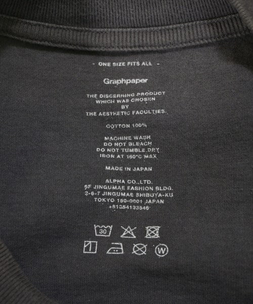 Graphpaper เสื้อยืด/เสื้อท็อปส์