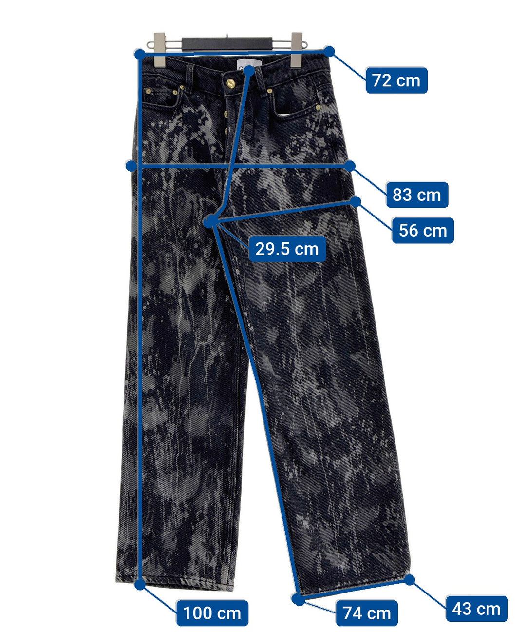 Ganni ยีนส์