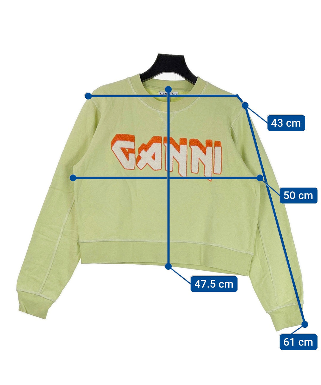 Ganni เสื้อสเวตเตอร์