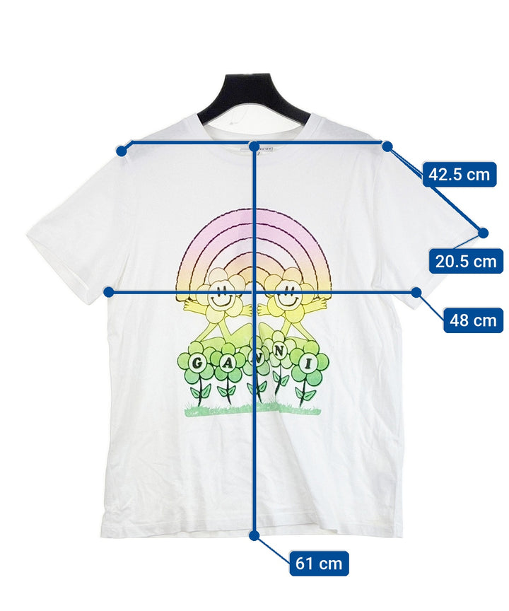 Ganni เสื้อยืด/เสื้อท็อปส์