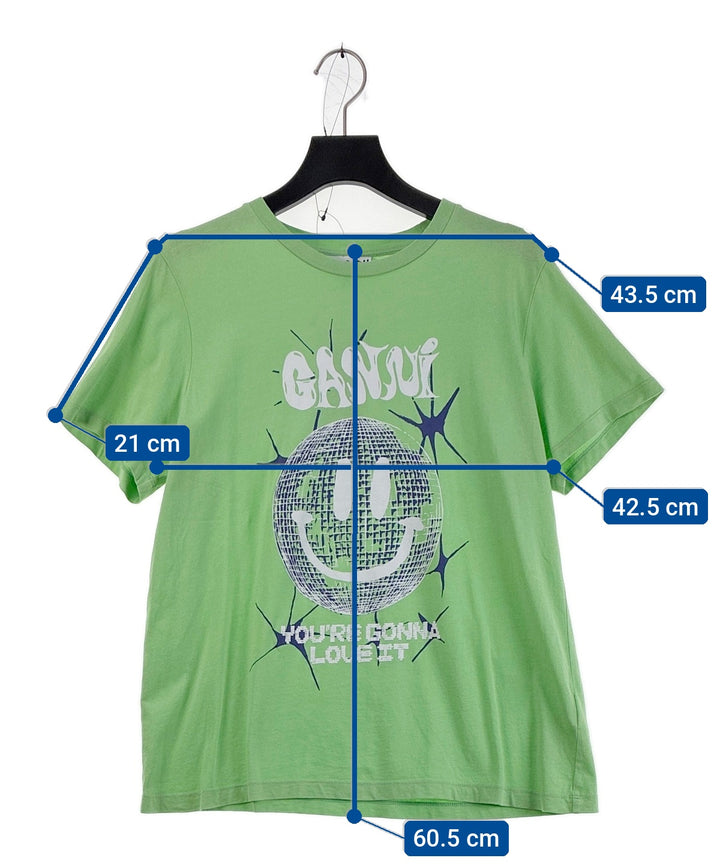 Ganni เสื้อยืด/เสื้อท็อปส์