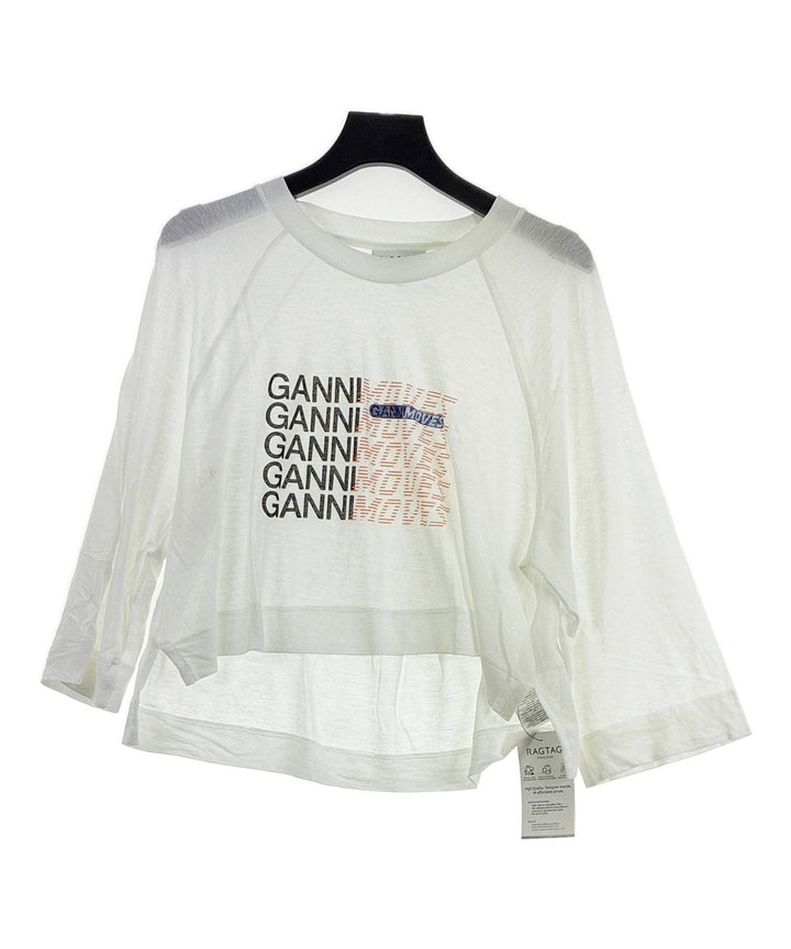 Ganni เสื้อยืด/เสื้อท็อปส์