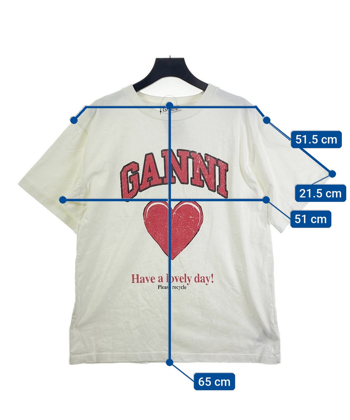 Ganni เสื้อยืด/เสื้อท็อปส์