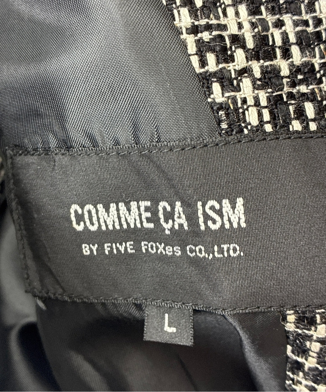 COMME CA แจ็คเก็ต