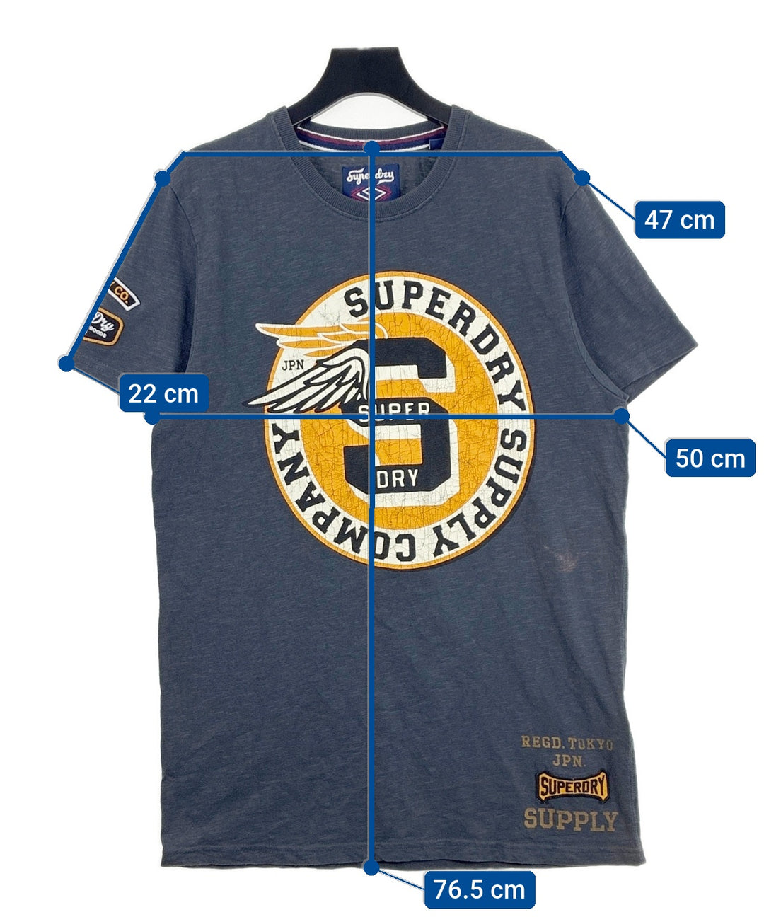 Superdry เสื้อยืด/เสื้อท็อปส์