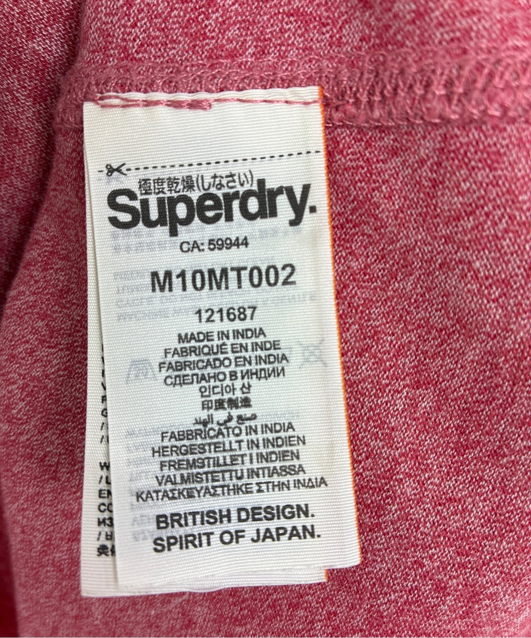 Superdry เสื้อยืด/เสื้อท็อปส์