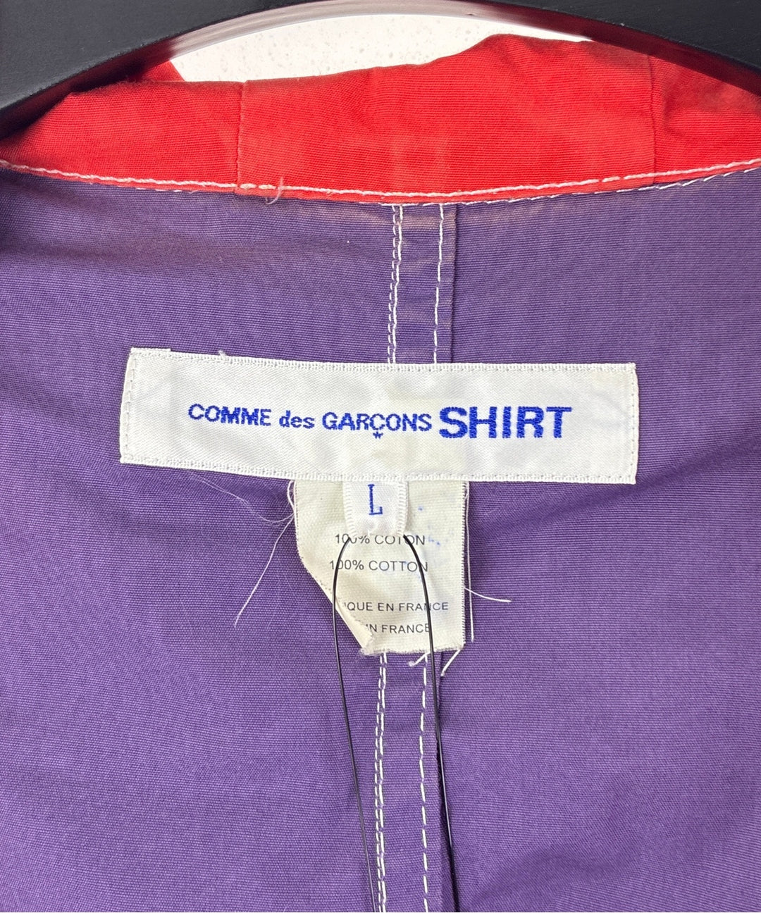 COMME des GARCONS SHIRT เสื้อพาร์กาภูเขา