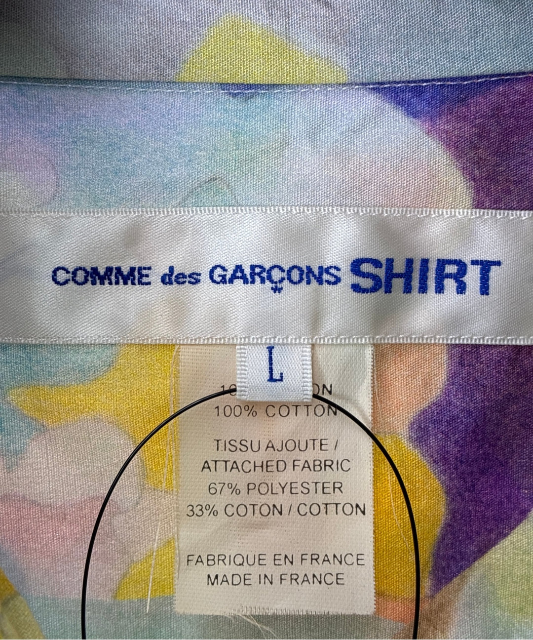 COMME des GARCONS SHIRT เสื้อลำลอง