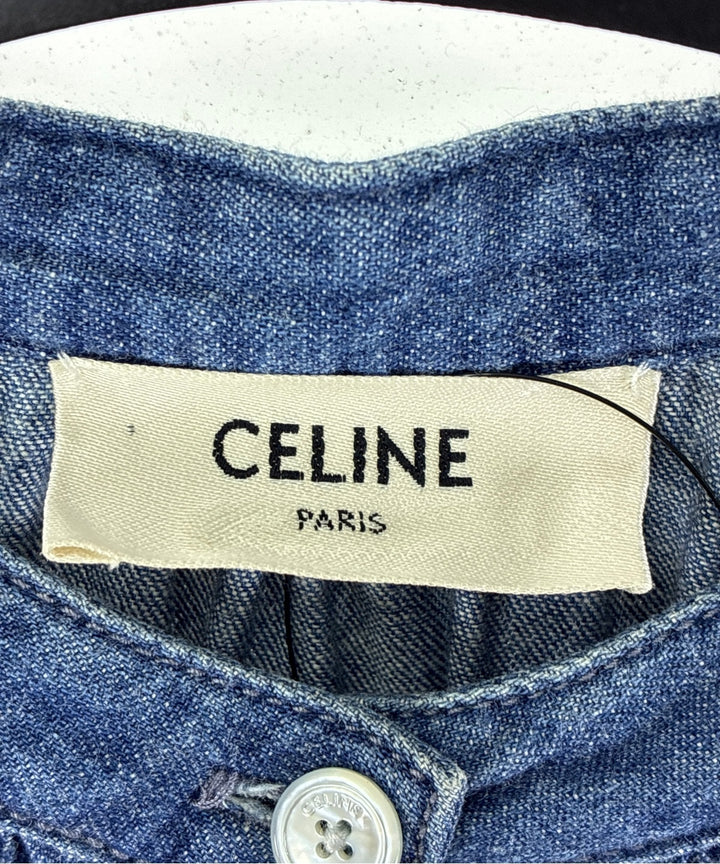 CELINE เดรสที่เป็นเสื้อเชิ้ตตัวยาว