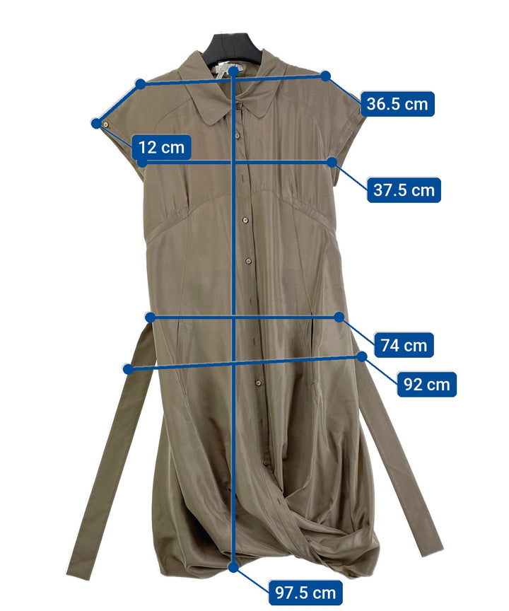 CELINE เดรสที่เป็นเสื้อเชิ้ตตัวยาว