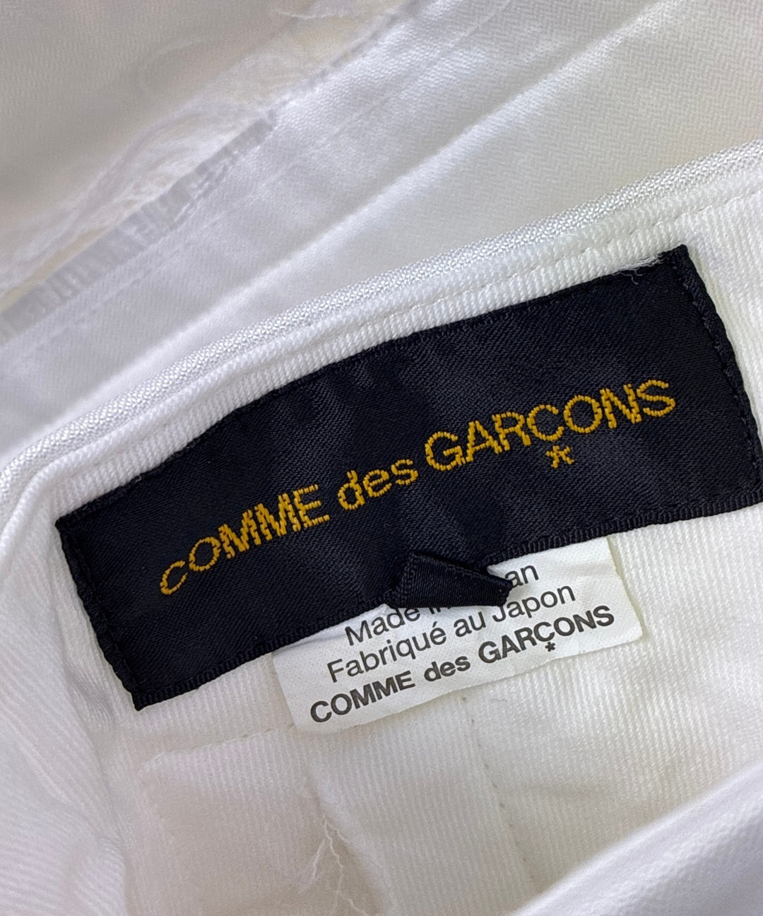 COMME des GARCONS กางเกงขายาว