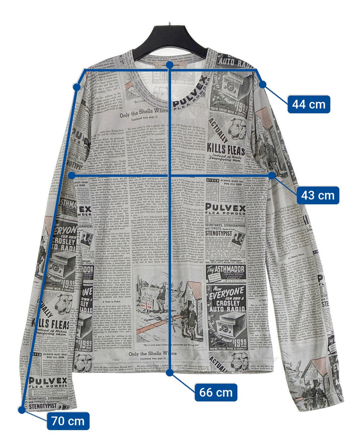 COMME des GARCONS เสื้อยืด/เสื้อท็อปส์