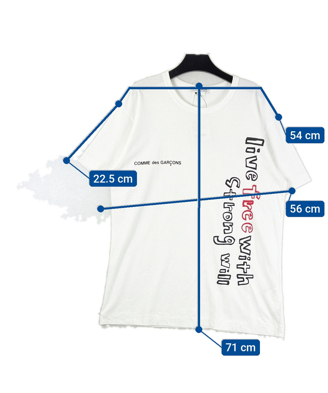 COMME des GARCONS เสื้อยืด/เสื้อท็อปส์