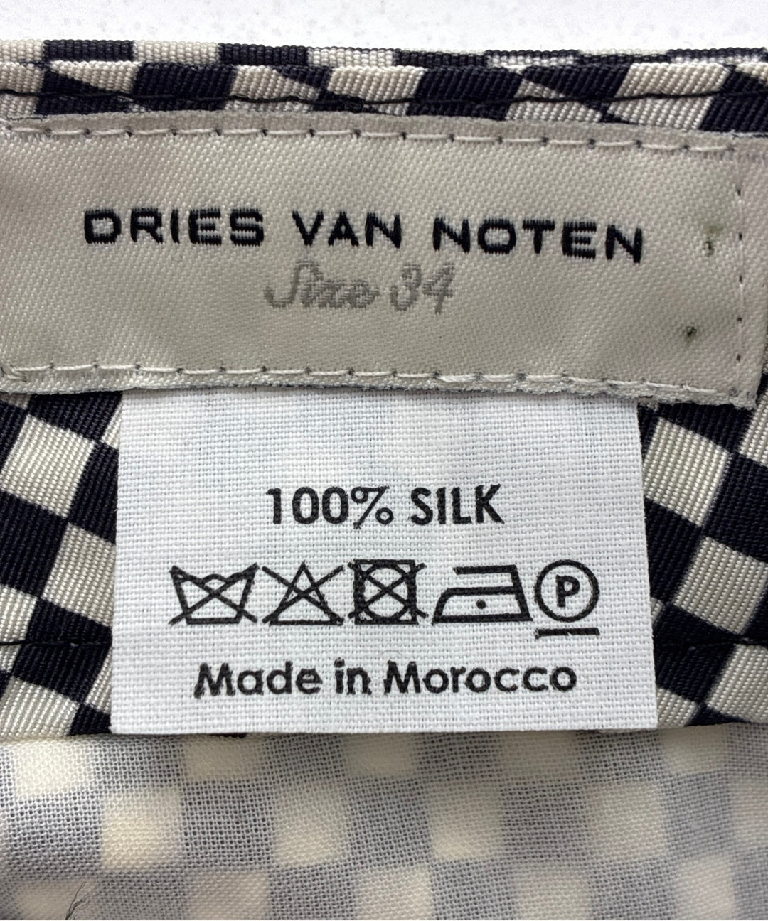 DRIES VAN NOTEN กางเกงขายาว