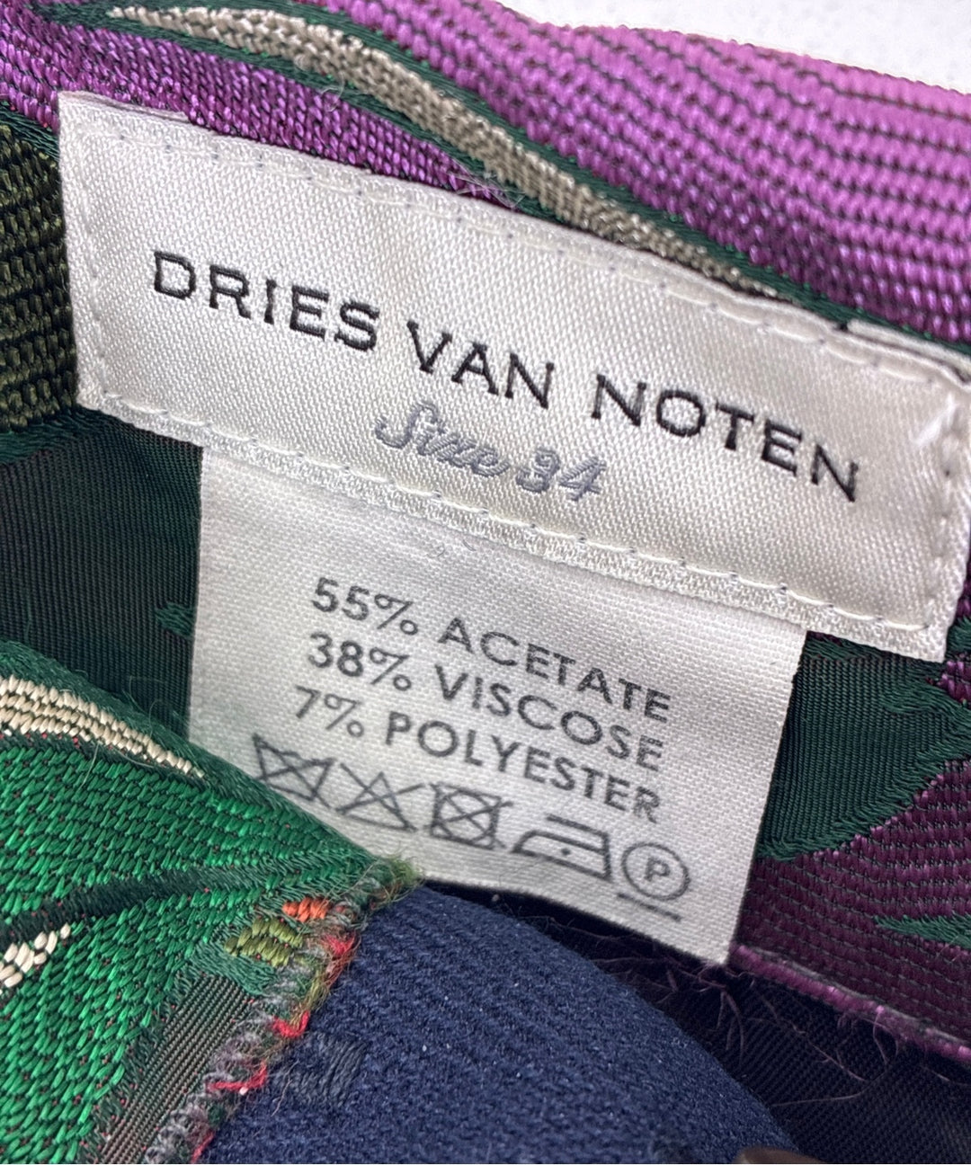 DRIES VAN NOTEN กางเกงขายาว