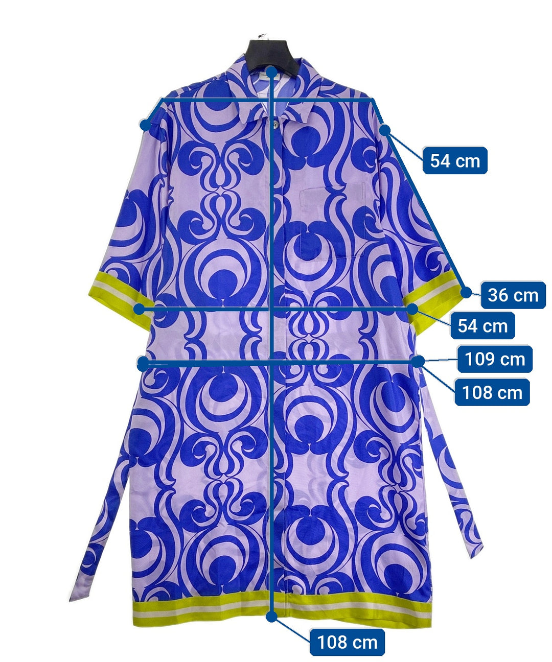DRIES VAN NOTEN เดรสที่เป็นเสื้อเชิ้ตตัวยาว