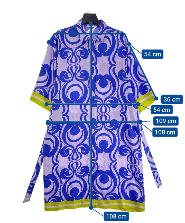 DRIES VAN NOTEN เดรสที่เป็นเสื้อเชิ้ตตัวยาว