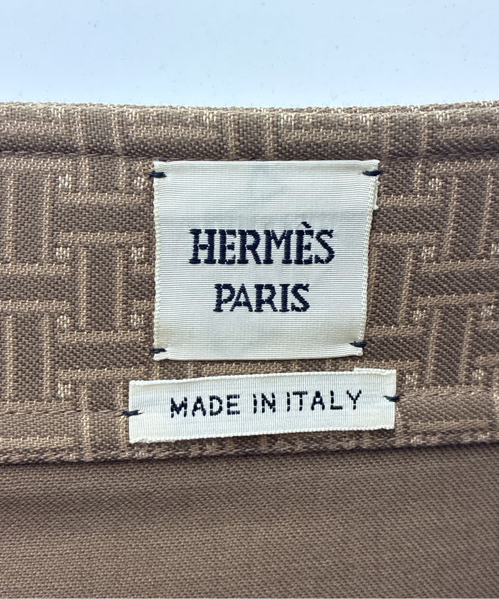 HERMES กระโปรงยาวถึงเข่า