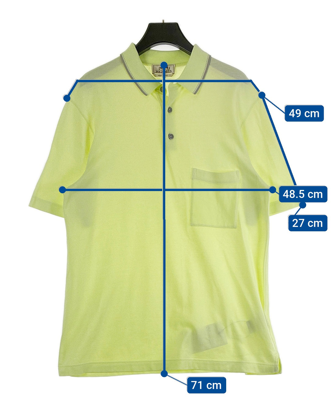 HERMES เสื้อโปโล