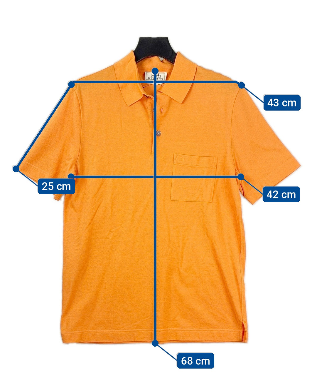 HERMES เสื้อโปโล