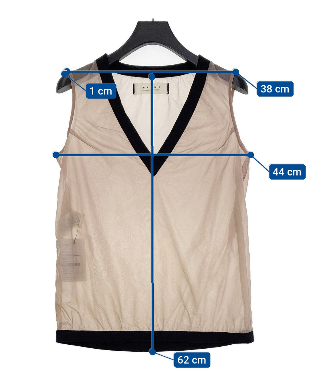 MARNI เสื้อแขนกุด