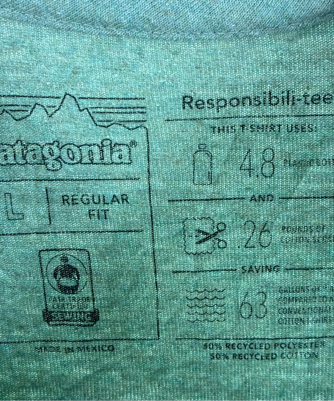 patagonia เสื้อยืด/เสื้อท็อปส์