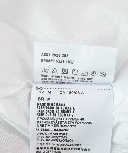 PRADA เสื้อยืด/เสื้อท็อปส์