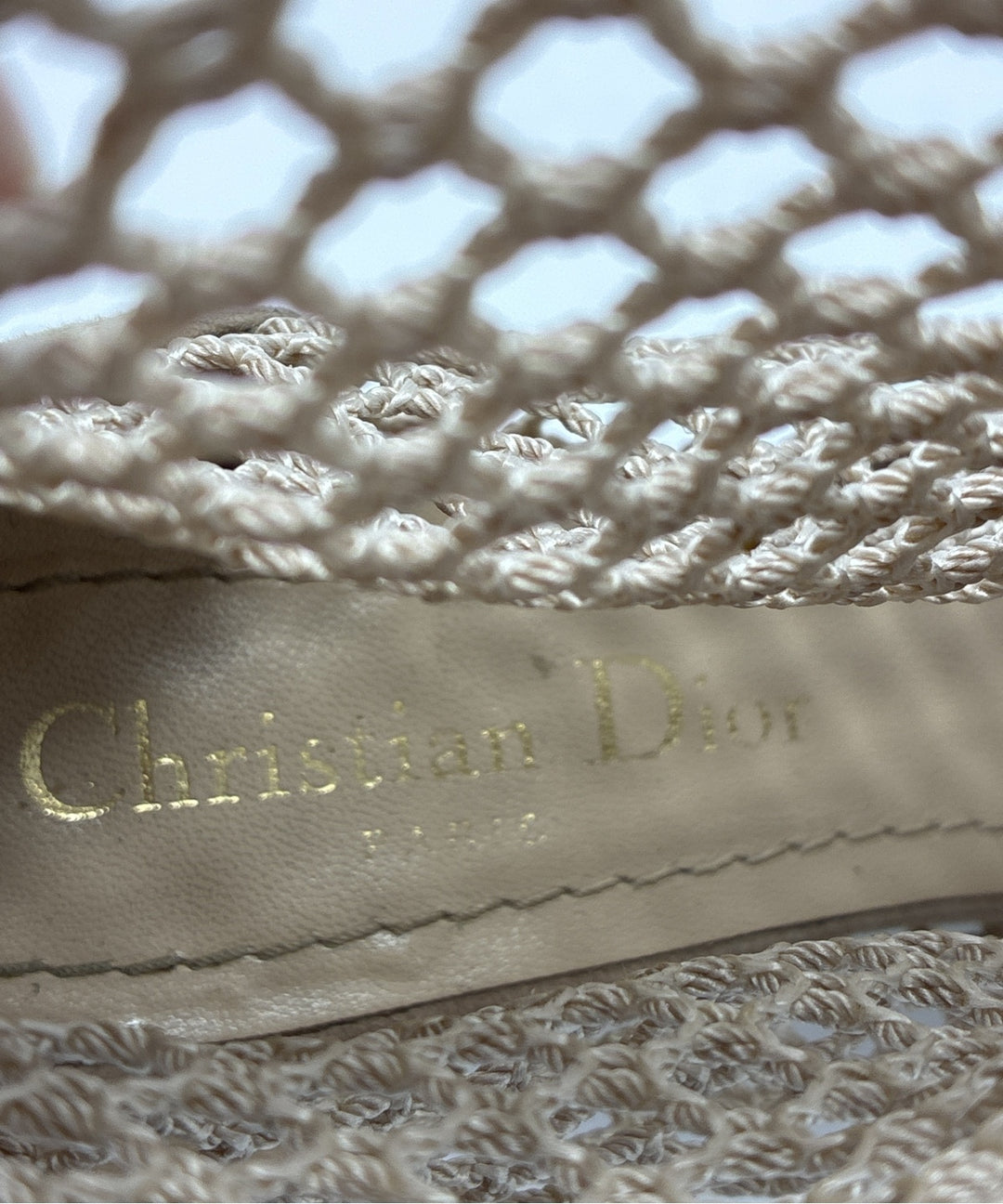 Christian Dior รองเท้าผ้าใบ