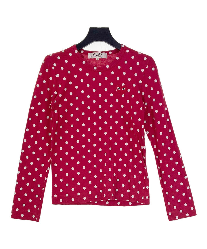 PLAY COMME des GARCONS เสื้อยืด/เสื้อท็อปส์