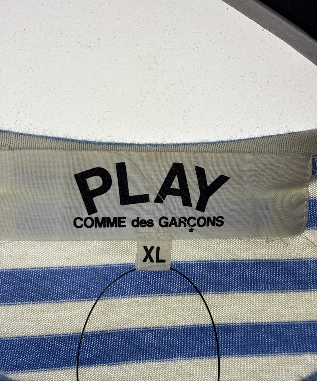 PLAY COMME des GARCONS เสื้อยืด/เสื้อท็อปส์