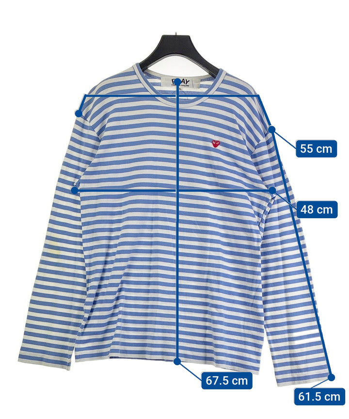 PLAY COMME des GARCONS เสื้อยืด/เสื้อท็อปส์