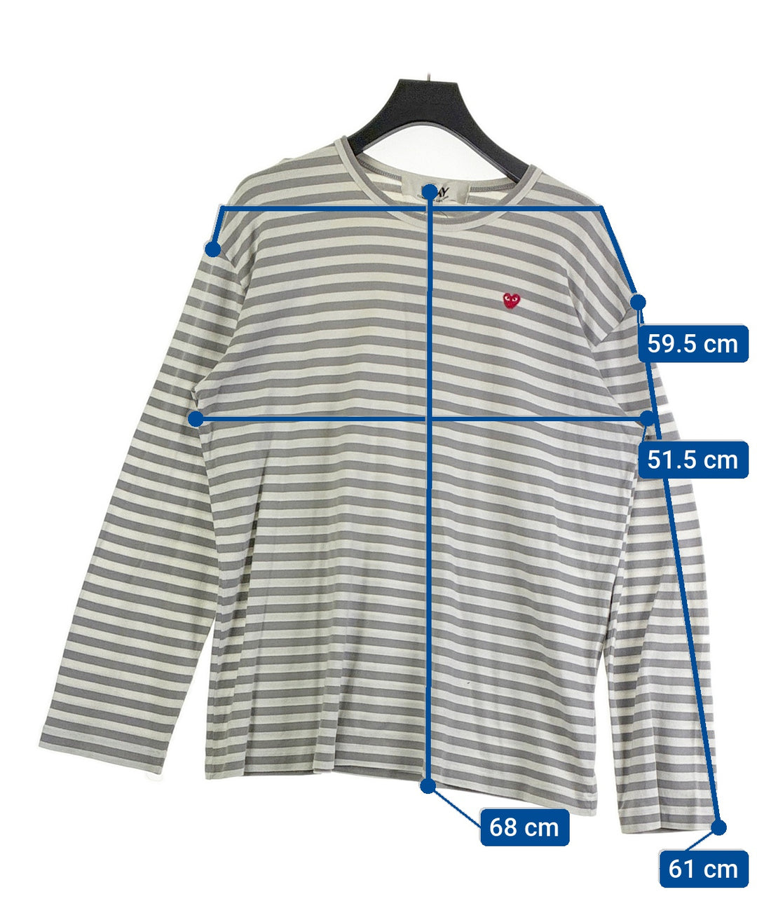 PLAY COMME des GARCONS เสื้อยืด/เสื้อท็อปส์
