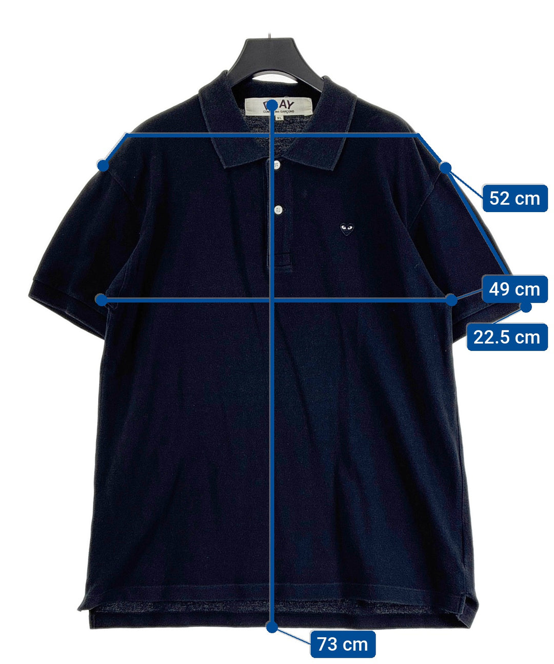 PLAY COMME des GARCONS เสื้อโปโล