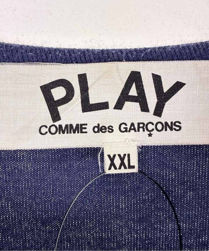 PLAY COMME des GARCONS เสื้อยืด/เสื้อท็อปส์