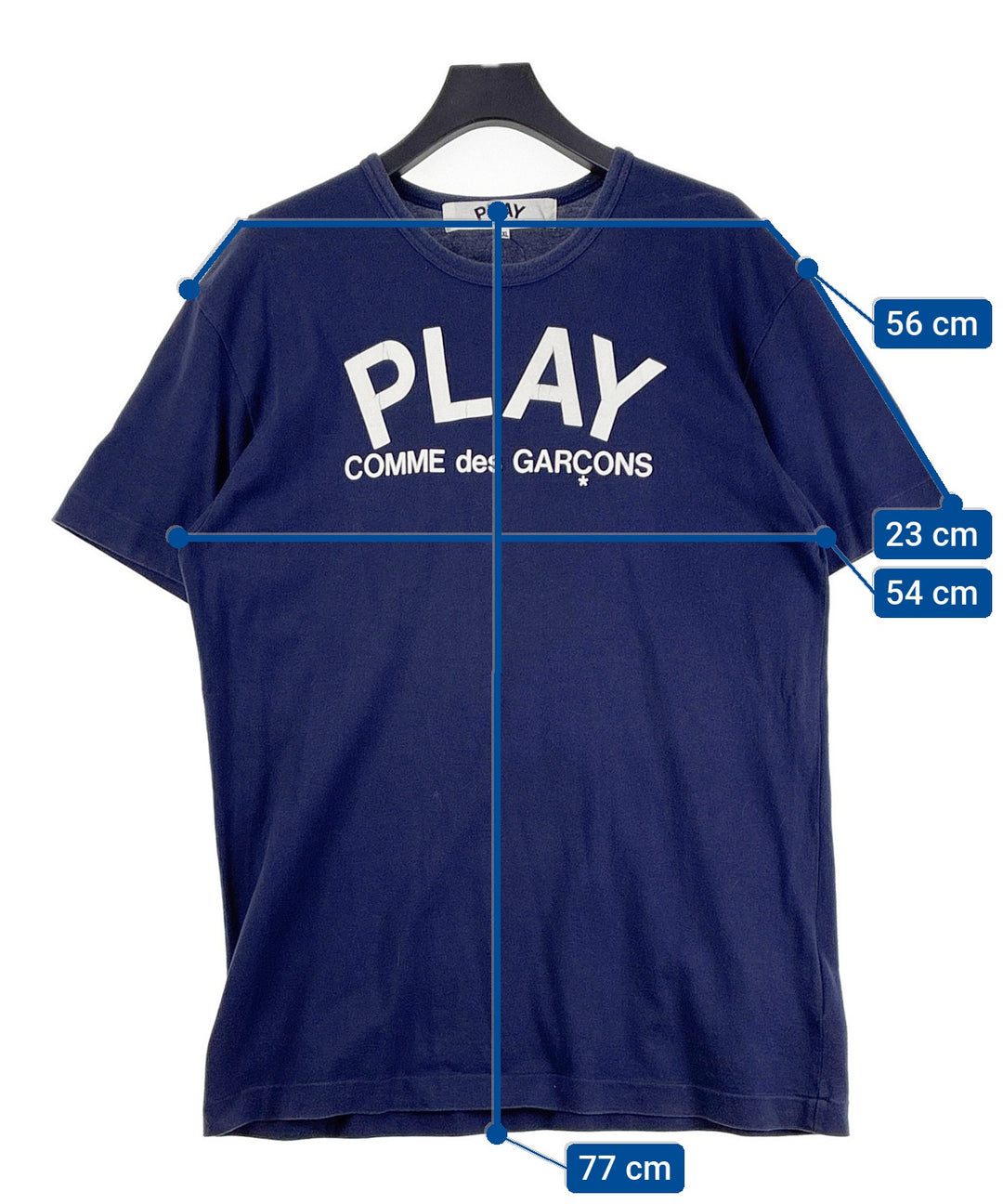 PLAY COMME des GARCONS เสื้อยืด/เสื้อท็อปส์