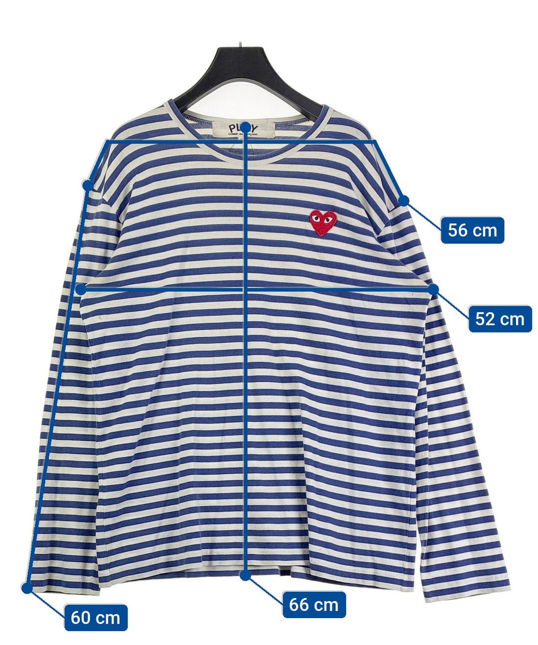 PLAY COMME des GARCONS เสื้อยืด/เสื้อท็อปส์