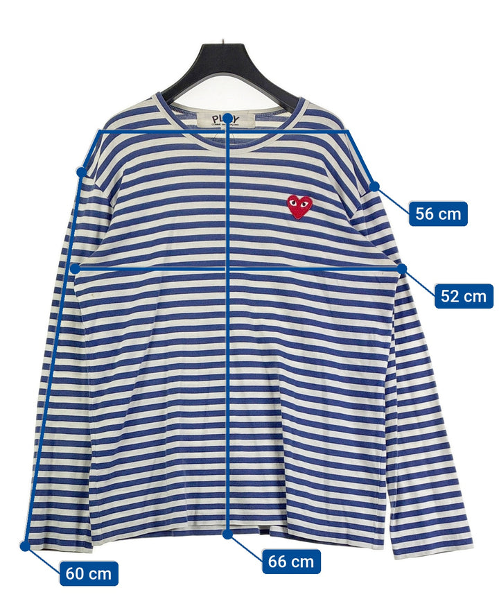 PLAY COMME des GARCONS เสื้อยืด/เสื้อท็อปส์