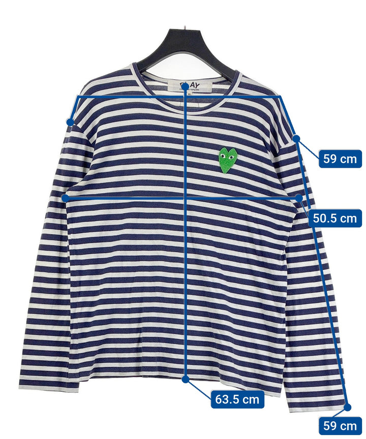 PLAY COMME des GARCONS เสื้อยืด/เสื้อท็อปส์