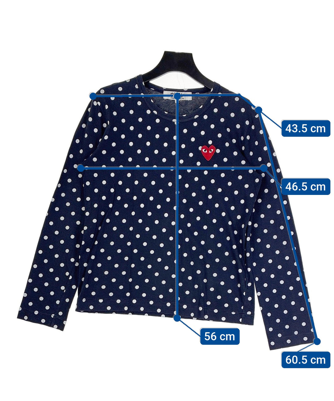 PLAY COMME des GARCONS เสื้อยืด/เสื้อท็อปส์