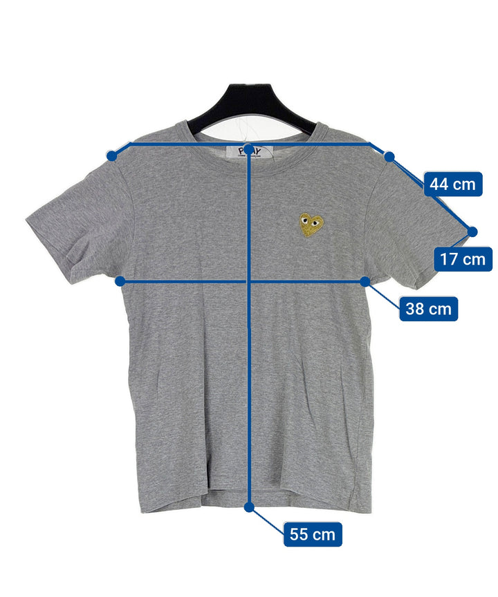 PLAY COMME des GARCONS เสื้อยืด/เสื้อท็อปส์
